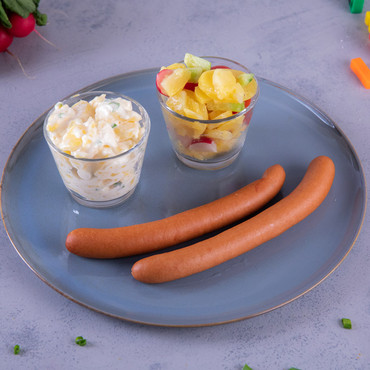 Würtschen mit Kartoffelsalat bei eismann Würtschen mit Kartoffelsalat bei eismann