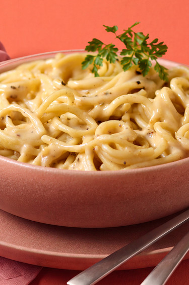 Spaghetti Crème und Pfeffer Spaghetti Crème und Pfeffer