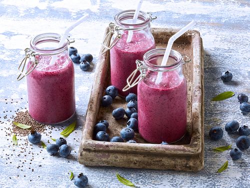 Waldheidelbeer Smoothie - Rezept