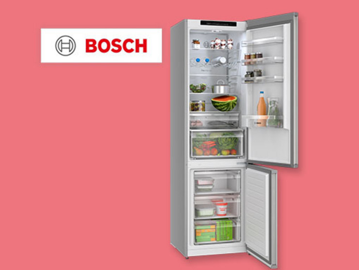 Jetzt Bosch Kühl-Gefrier-Kombi gewinnen! Jetzt Bosch Kühl-Gefrier-Kombi gewinnen!