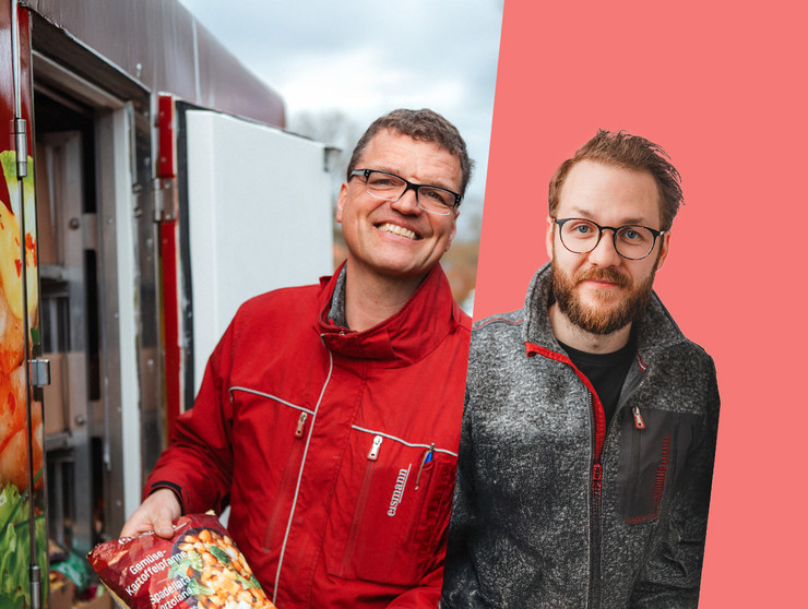 Eismann Blöming und Helge Unterweg auf Tour Eismann Blöming und Helge Unterweg auf Tour