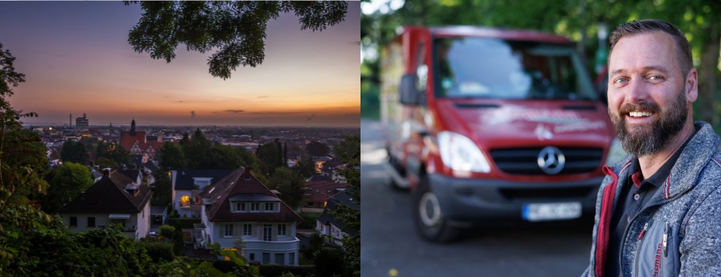 eismann liefert in Bielefeld