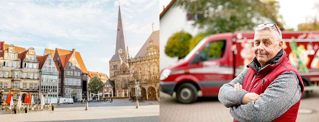 eismann liefert Lebensmittel von A-Z in ganz Bremen.