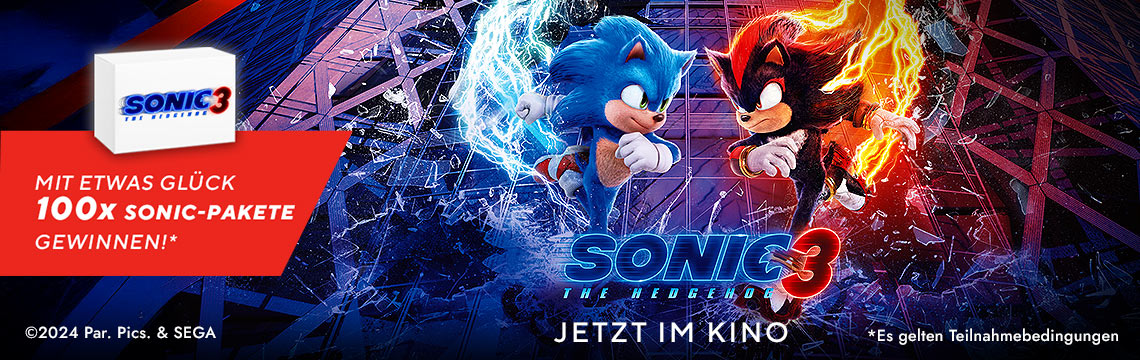 Sonic Gewinnspiel bei eismann