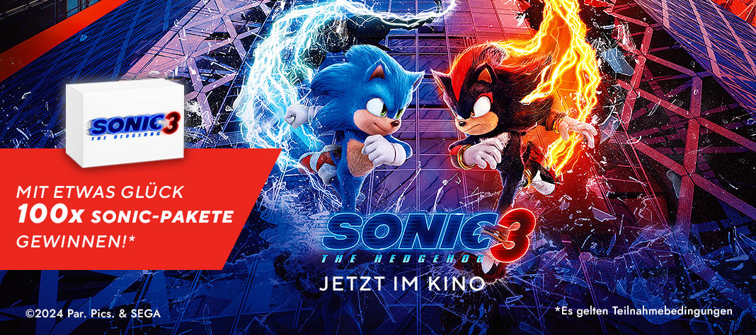 Sonic Gewinnspiel bei eismann